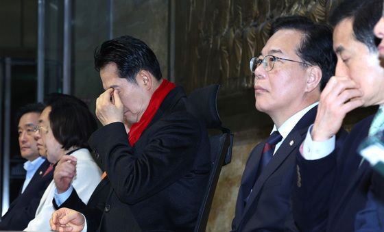 특검 수용 촉구 단식 돌입한 장동혁