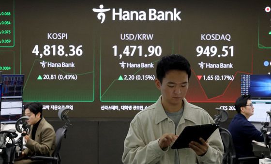 코스피-달러·원 환율 '상승', 코스닥은 '하락' 출발