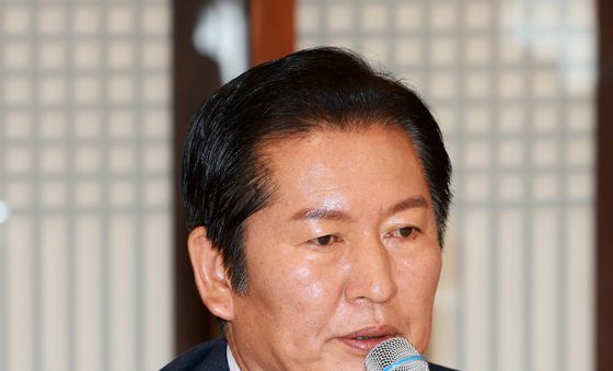 정청래 민주당 대표, 정당 지도부 오찬 발언