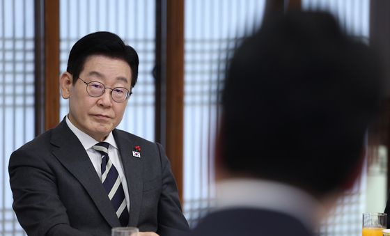 이재명 대통령, 정당 지도부 오찬 참석