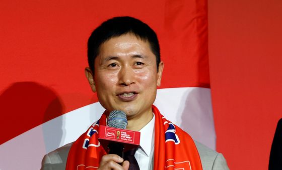 이영표 '북중미 월드컵 8강 기원'