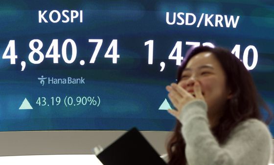 코스피 4,840.74 마감, 또 최고치