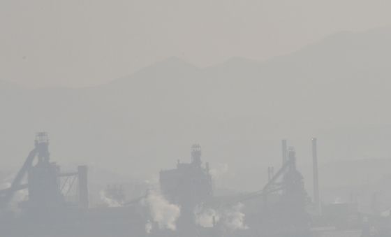 초미세먼지에 갇힌 탐해 3호