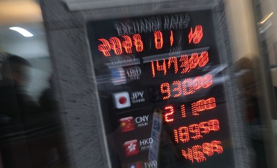 1500원 위협하는 환율