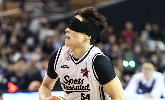 조준희, 눈 가려도 문제없어