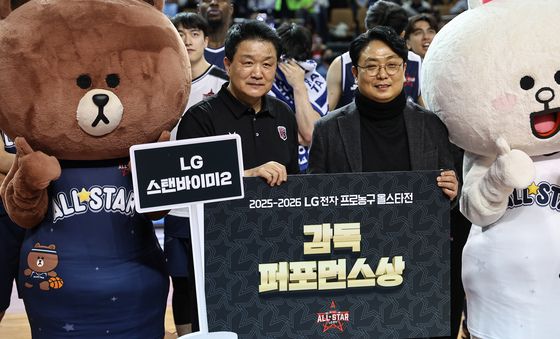 유도훈 감독, 퍼포먼스상 수상