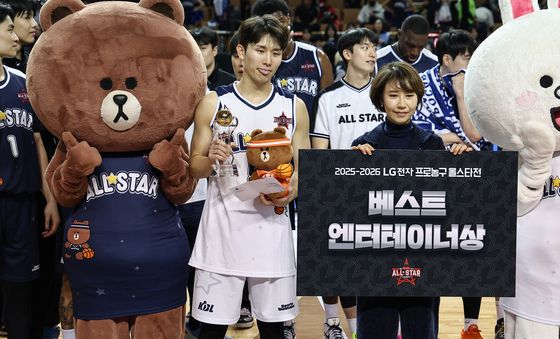 양준석, 베스트 엔터테이너상 수상