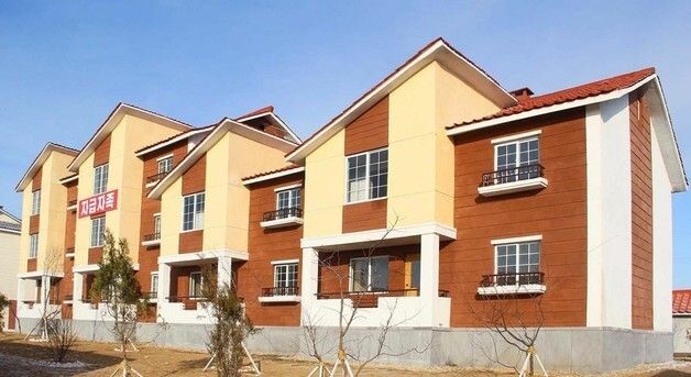 북한 문덕군 룡림농장·립석농장 새 주택 입주 시작