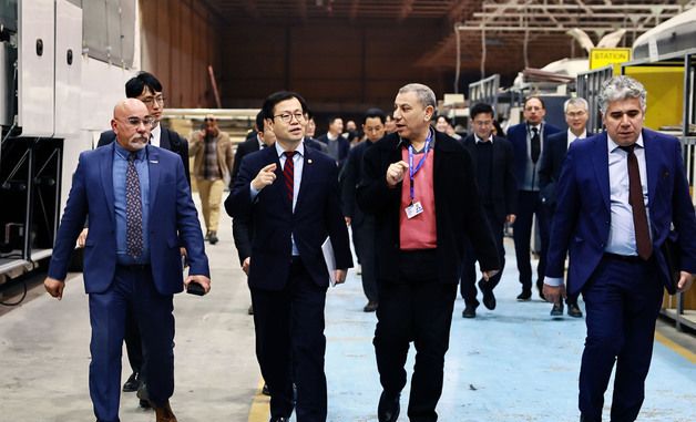 여한구 통상교섭본부장, 이집트 소크나 산업단지 방문