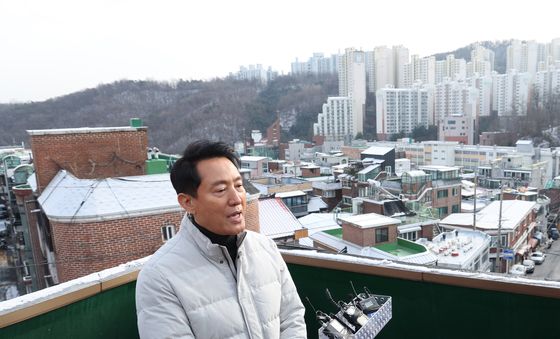 오세훈 서울시장 관악구 재개발 현장 점검