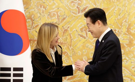 양해각서 협약식 마친 한-이탈리아 정상