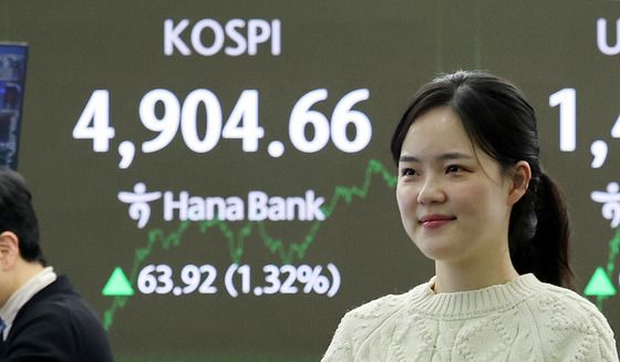 코스피 '꿈의 오천피 눈앞'