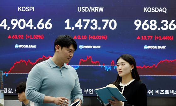 코스피, 12거래일 랠리…4900도 뚫었다