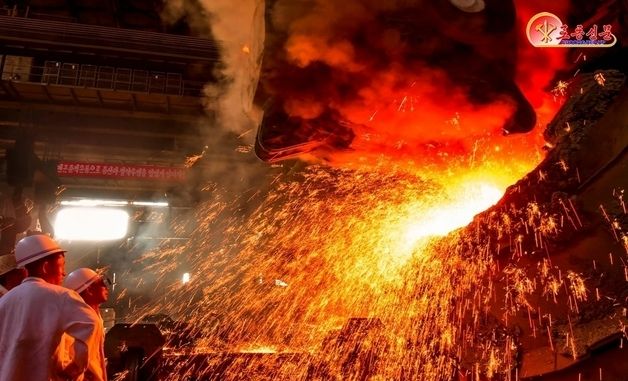 北 대야금기지 "새해 첫 출선, 첫 출강을 성과적으로 진행"