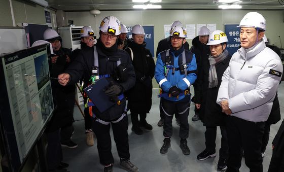 오세훈 서울시장, 신년 맞아 재건축 공사현장 안전점검