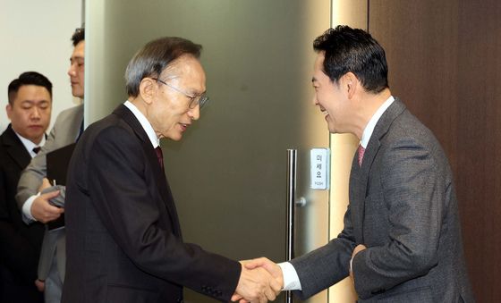 장동혁 국민의힘 대표, 새해 맞아 MB 예방