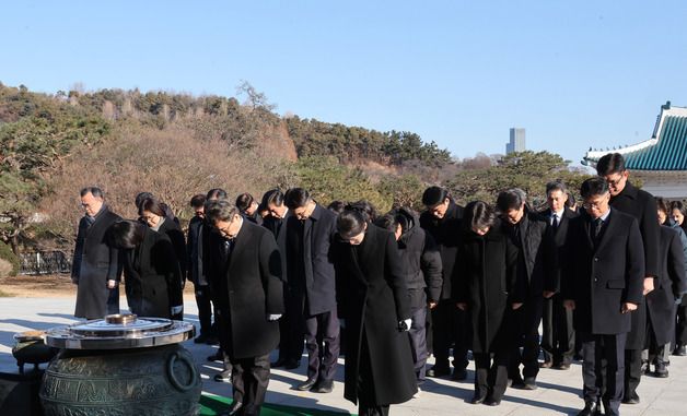 정근식 서울시교육감, 병오년 새해 현충원 참배