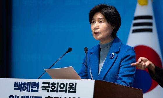 백혜련 의원, 민주당 원내대표 출사표