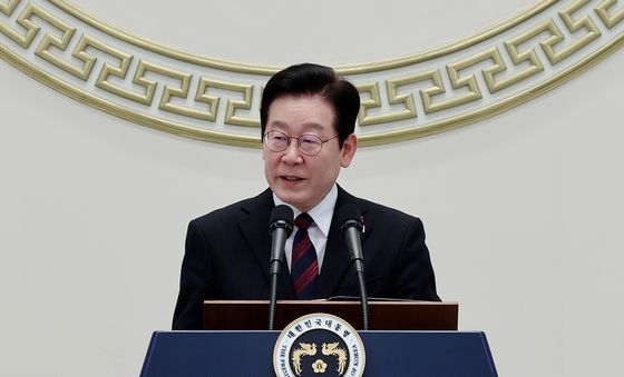 새해 신년 인사하는 이재명 대통령