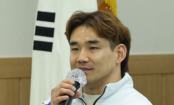 포부 밝히는 휠체어믹스더블컬링 이용석