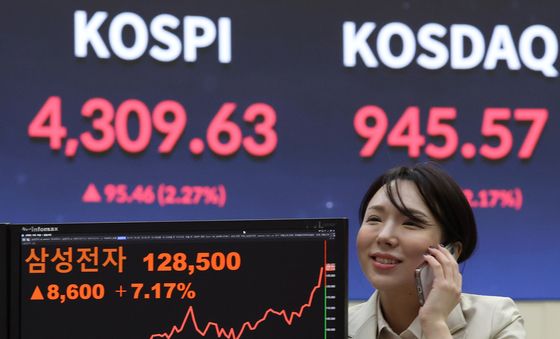 새해 첫 거래일 코스피 '사상 최고가'