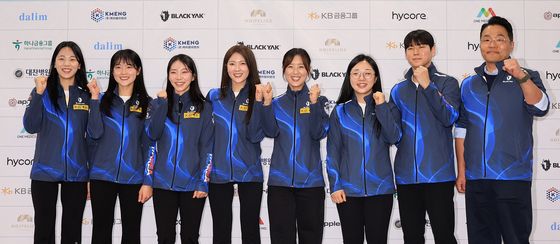 컬링 국가대표 '밀라노에서 활약 기대하세요!'