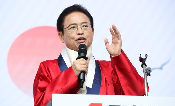 신년사하는 이철우 경북도지사