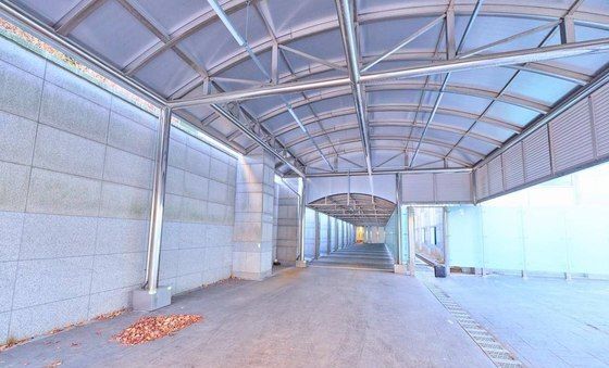 용산 대통령실 출입구