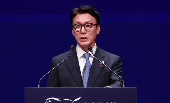 신년사하는 김민석 총리