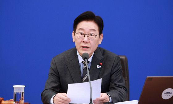 이재명 대통령, 국무회의 발언