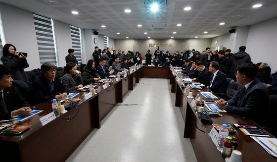 여객기 참사 국조특위 현장 조사단 브리핑