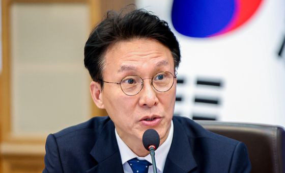 국무회의 발언하는 김민석 국무총리