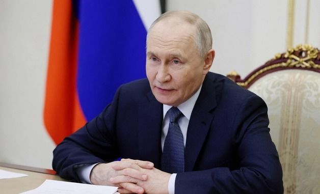 [포토] 국가안보회의 주재하는 블라디미르 푸틴 러시아 대통령