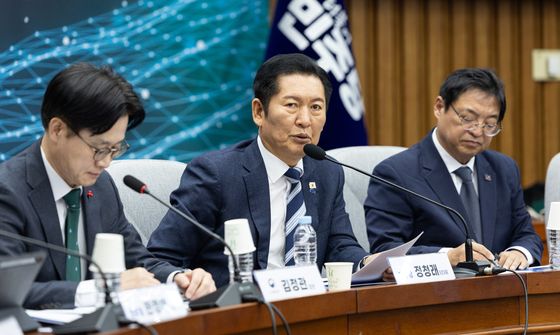 모두발언하는 정청래 대표