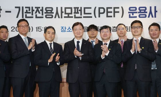 기관전용사모펀드 운용사CEO 만난 이찬진 금감원장