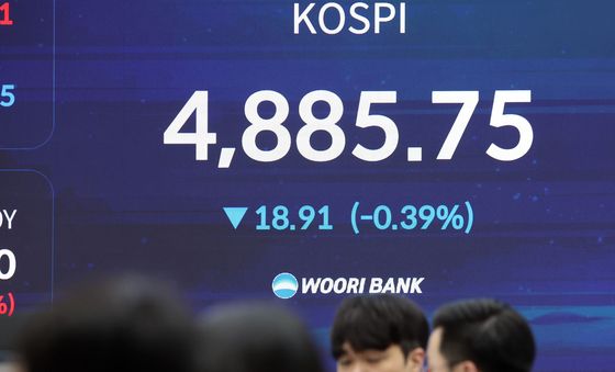 코스피 하락세 속 코스닥 선방