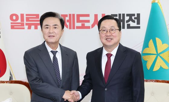 대전·충남 행정통합 긴급 회동