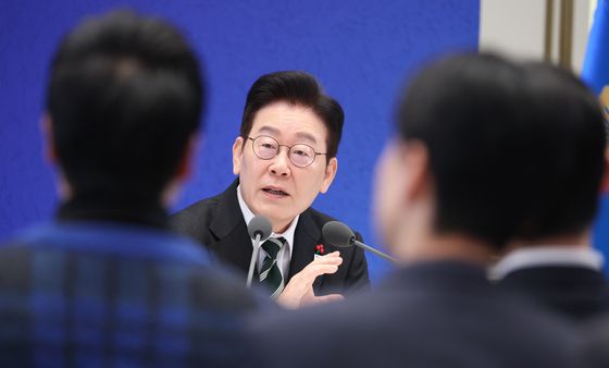 답변하는 이재명 대통령