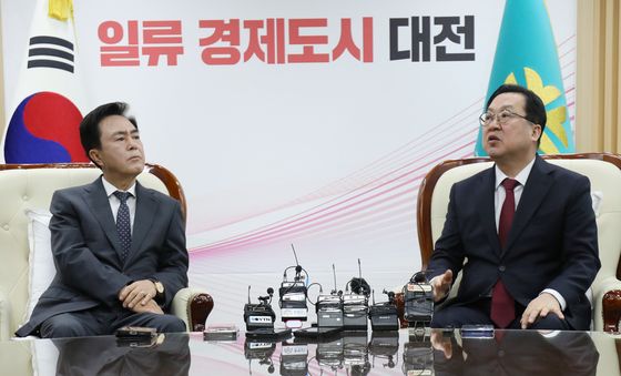 대전·충남 행정통합 관련 긴급 회동