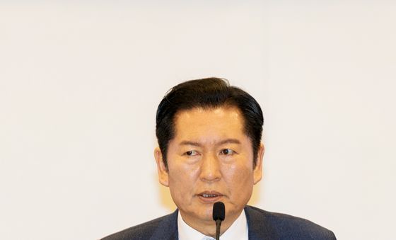 축사하는 정청래 대표