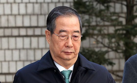 한덕수 전 국무총리, 법정구속…증거인멸 우려