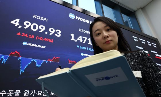 코스피 장중 반등해 종가 기준 최고치