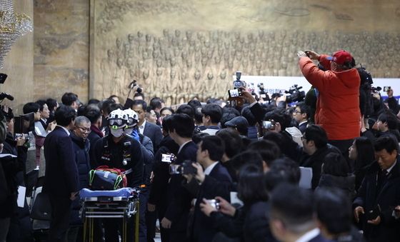 이송거부한 장동혁 대표