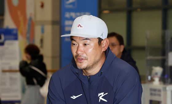 전지훈련 마치고 귀국한 노경은