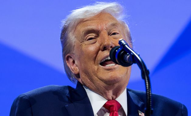 [포토] 다보스포럼서 연설하는 트럼프 대통령