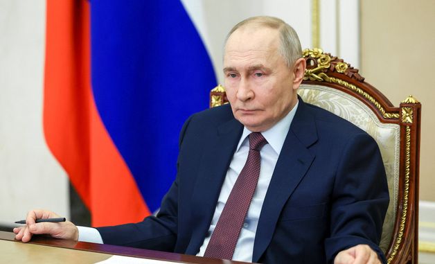 [포토] 국가안보회의 주재하는 푸틴 대통령