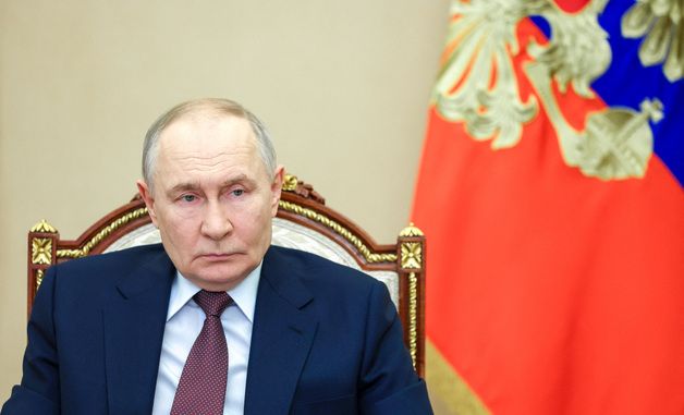 [포토] 회의 주재하는 푸틴