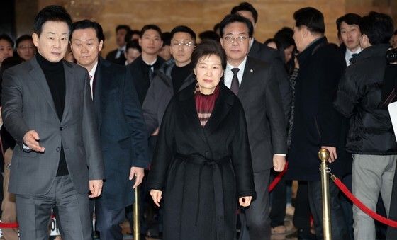 장동혁 대표 찾은 박근혜