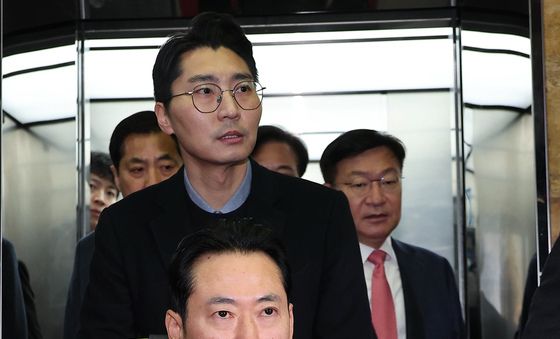 장동혁 대표, 병원 이송