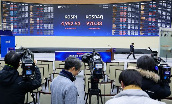 장중 오천선 찍은 코스피, 역대 최고 종가 마감
